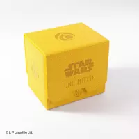 Ilustracja produktu Gamegenic: Star Wars Unlimited - Deck Pod -  Pudełko na Karty - Yellow